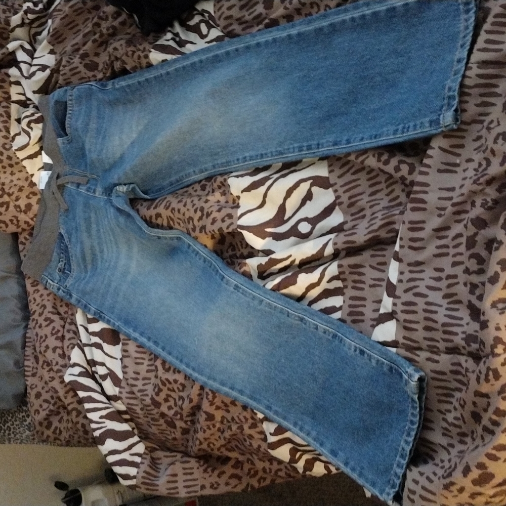 Boys JEANS with waist adjusting strings brand new never worn Children's Place